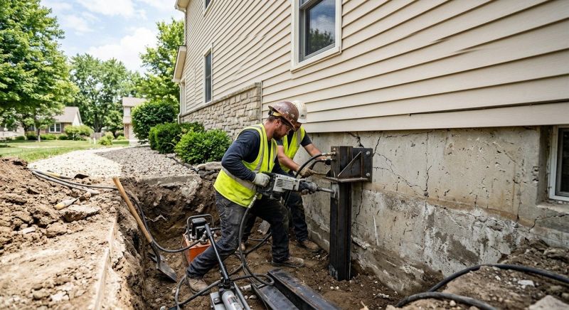 Structural Foundation Repair in Rochester, MA